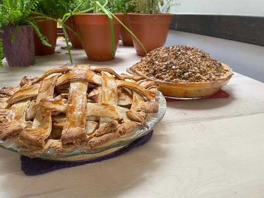 Mile-High Apple Cheddar Pie