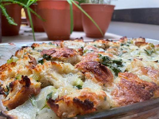 Cheesy Herbed Stuffing