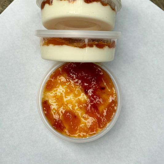 Chèvre with Bourbon Peach Preserves