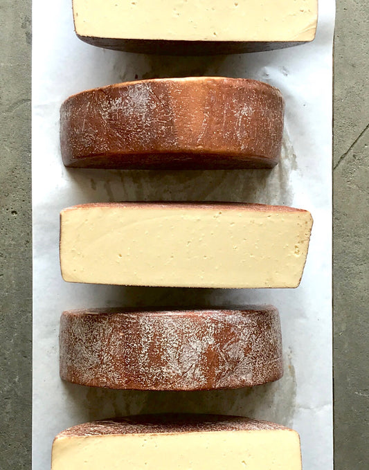 'Bella-gian' Red - cherry ale soaked Bellavitano